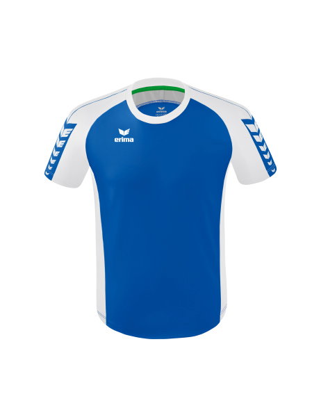 Erima Sport-Tshirt Six Wings Trikot (100% Polyester, strapazierfähig) royalblau/weiss Herren